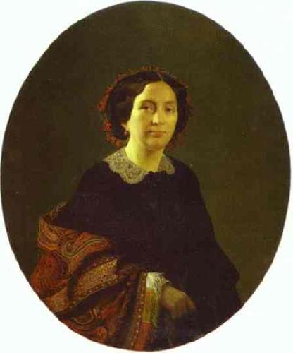 Sergey Zaryanko Portrait Of Anisya Lesnikova